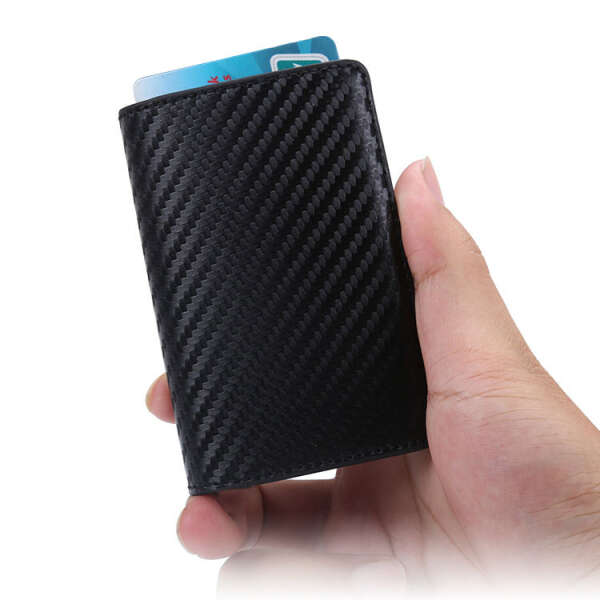 Luxe en Compacte RFID Portemonnee voor Stijl en Veiligheid