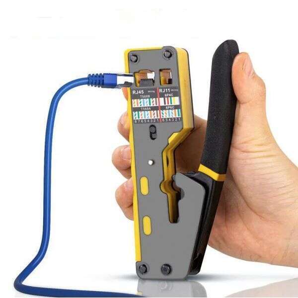 Modulaire krimptang, knip- en draadstripper