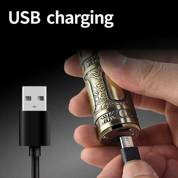 Haartrimmer met USB oplaadfunctie