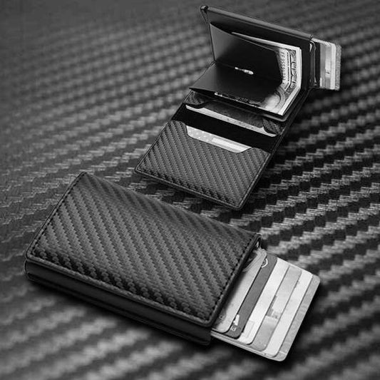 Luxe en Compacte RFID Portemonnee voor Stijl en Veiligheid