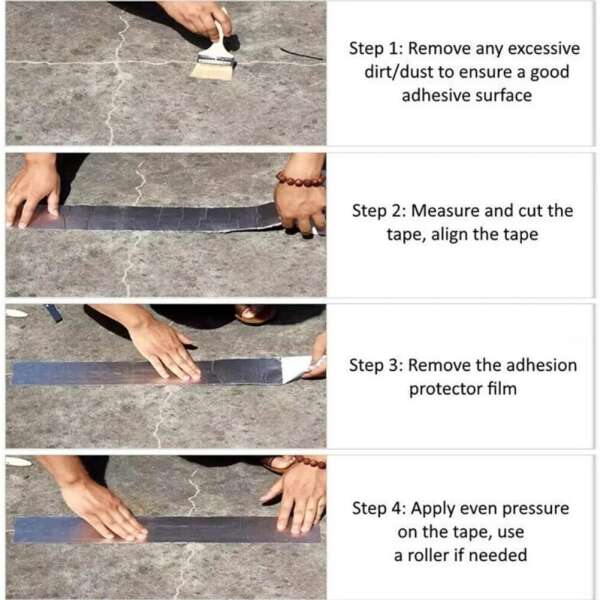 Waterdichte aluminiumtape