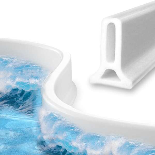 Silicone Waterafstotende Douchedrempel